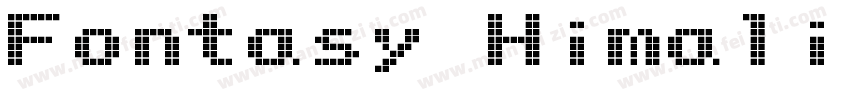 Fontasy Himali字体转换